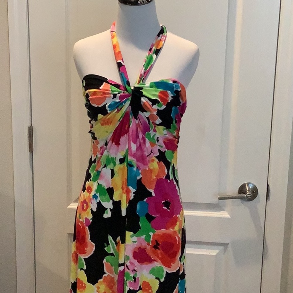 Misses/ladies Ralph Lauren maxi dress. Beautiful bright colors